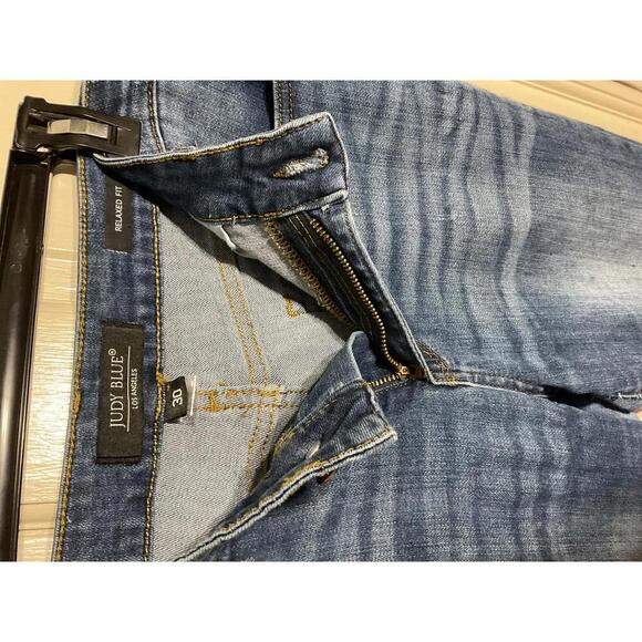 Judy Blue relaxed fit blue jeans size 30 - Picture 5 of 10